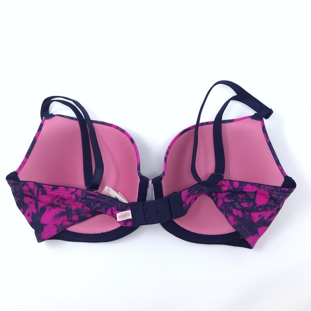 Pink Victoria's Secret Purple Lightly Lined Bra - Picture 3 of 8